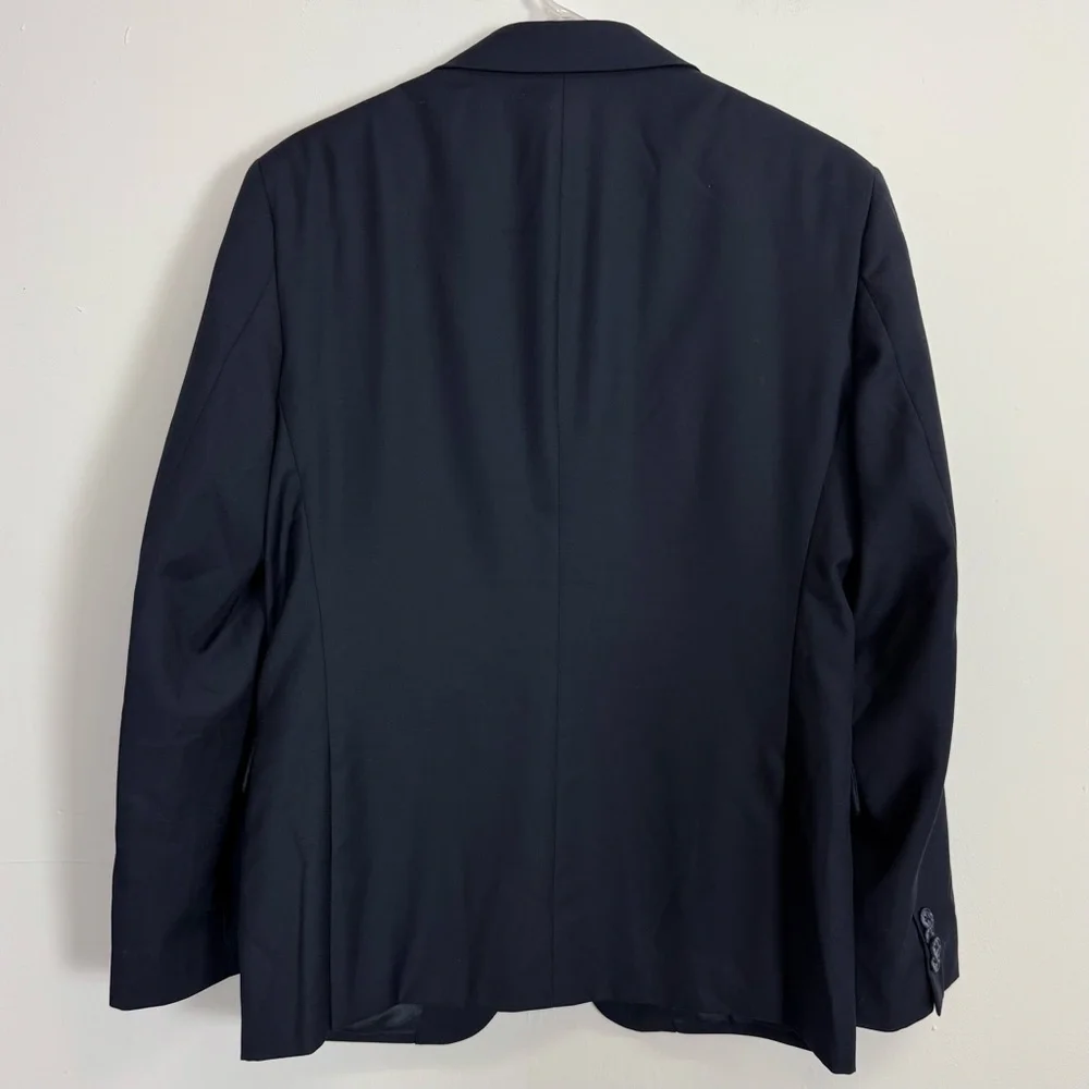 John Varvatos Bedford Sport Coat Blazer Jacket Mens 38S Blue Wool NWOT NEW